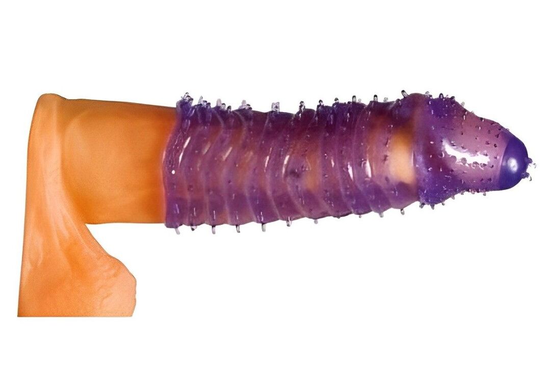 textured penile appendage