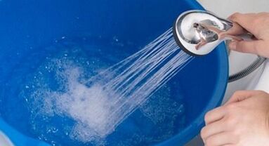 Hot water soda to increase penis