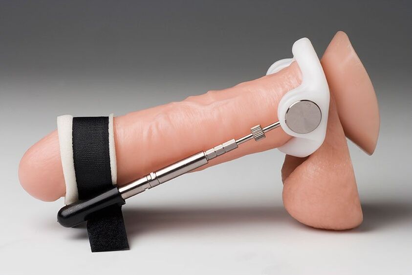 Most often, an extender and vacuum pump are used to expand the head.