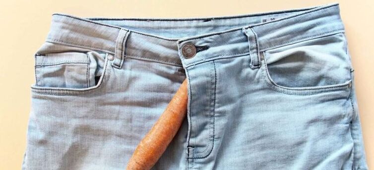 carrots symbolize a penis enlarged by soda